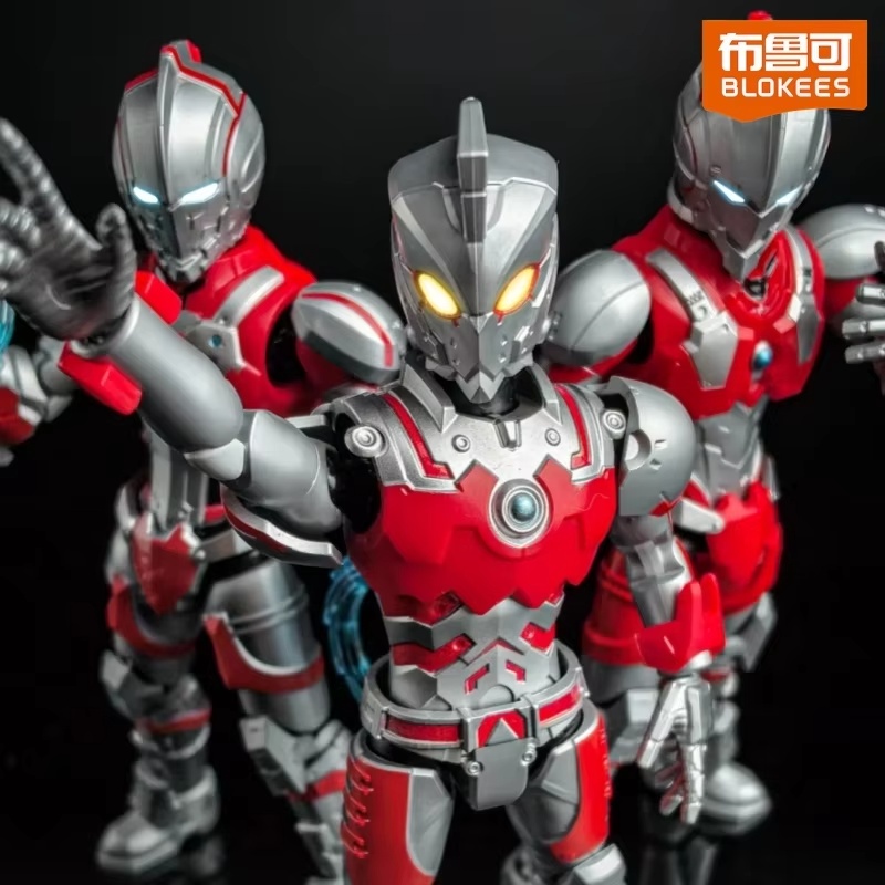 Model Kit Zero Megaman - Originele Blokees Mobile Ultraman Ultraman:Rising Galaxy