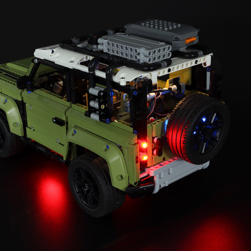 Model Kit Ikaruga - Led-lichtset voor LEGO Defender Car 42110