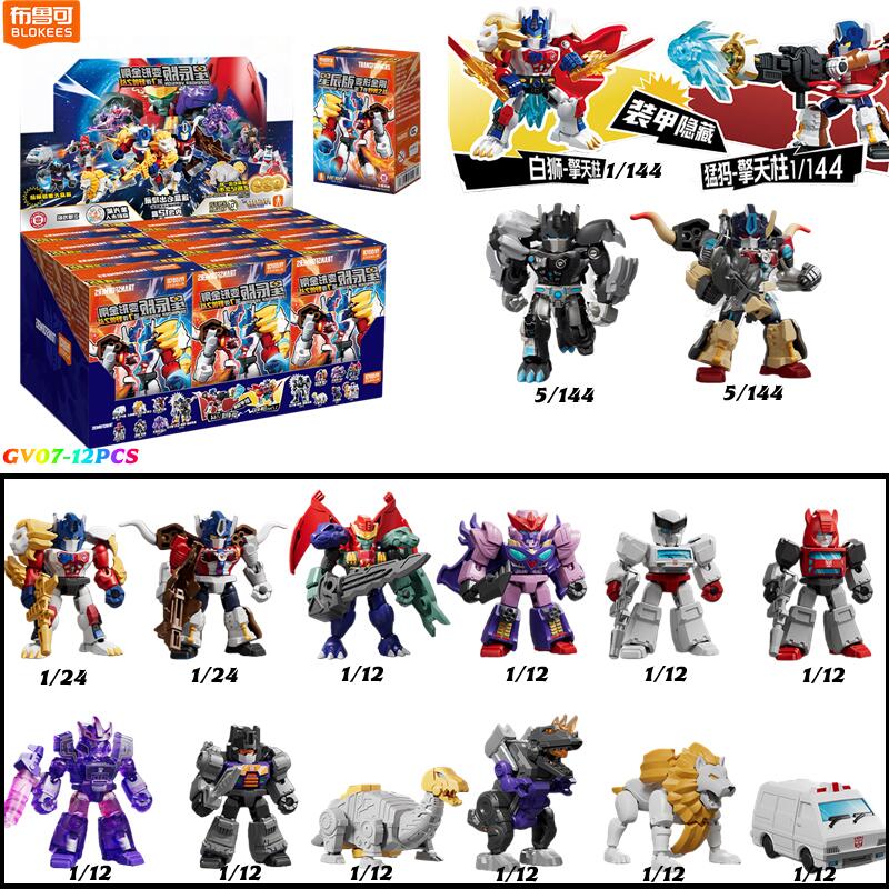 Model Kit Pacific Rim - Blokees Transformers GV07-12PCS Grote Convoy Optimus