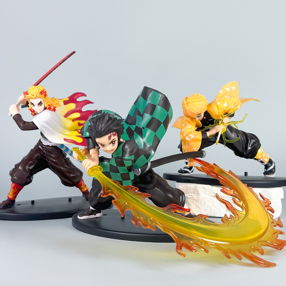 Model Kit Zenitsu - Anime Demon Sayaer PVC Figuren Tanjiro