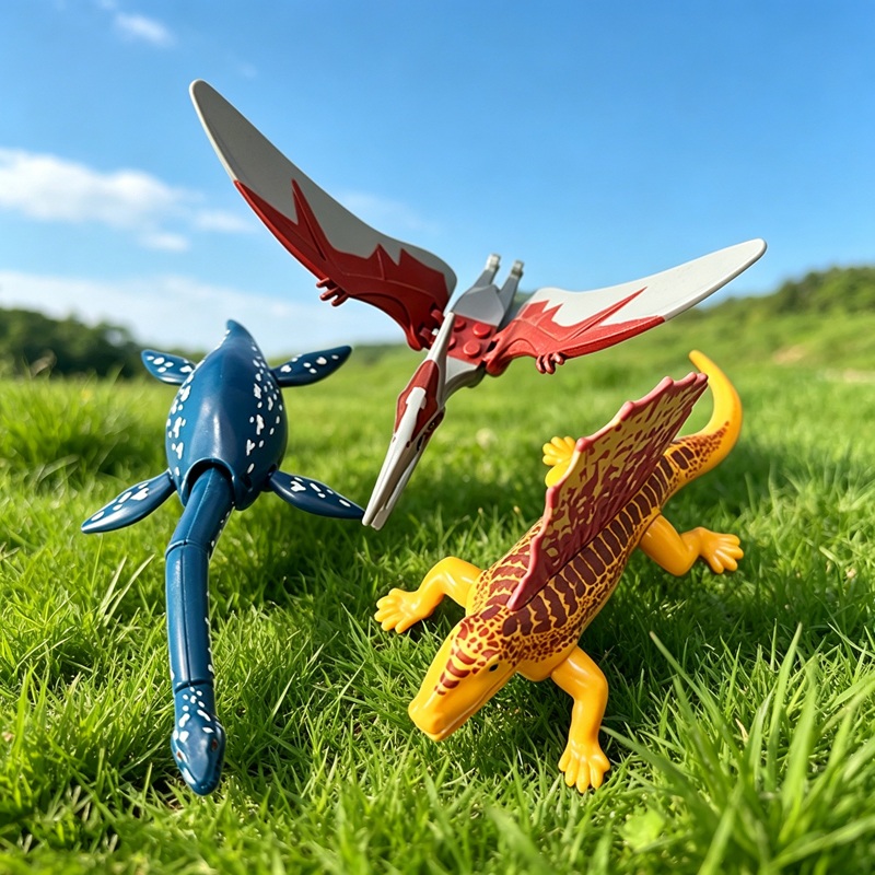 Model Kit Jurassic Park - Mini Jurassic Dinosaurussen Wereld Bouwstenen Dino