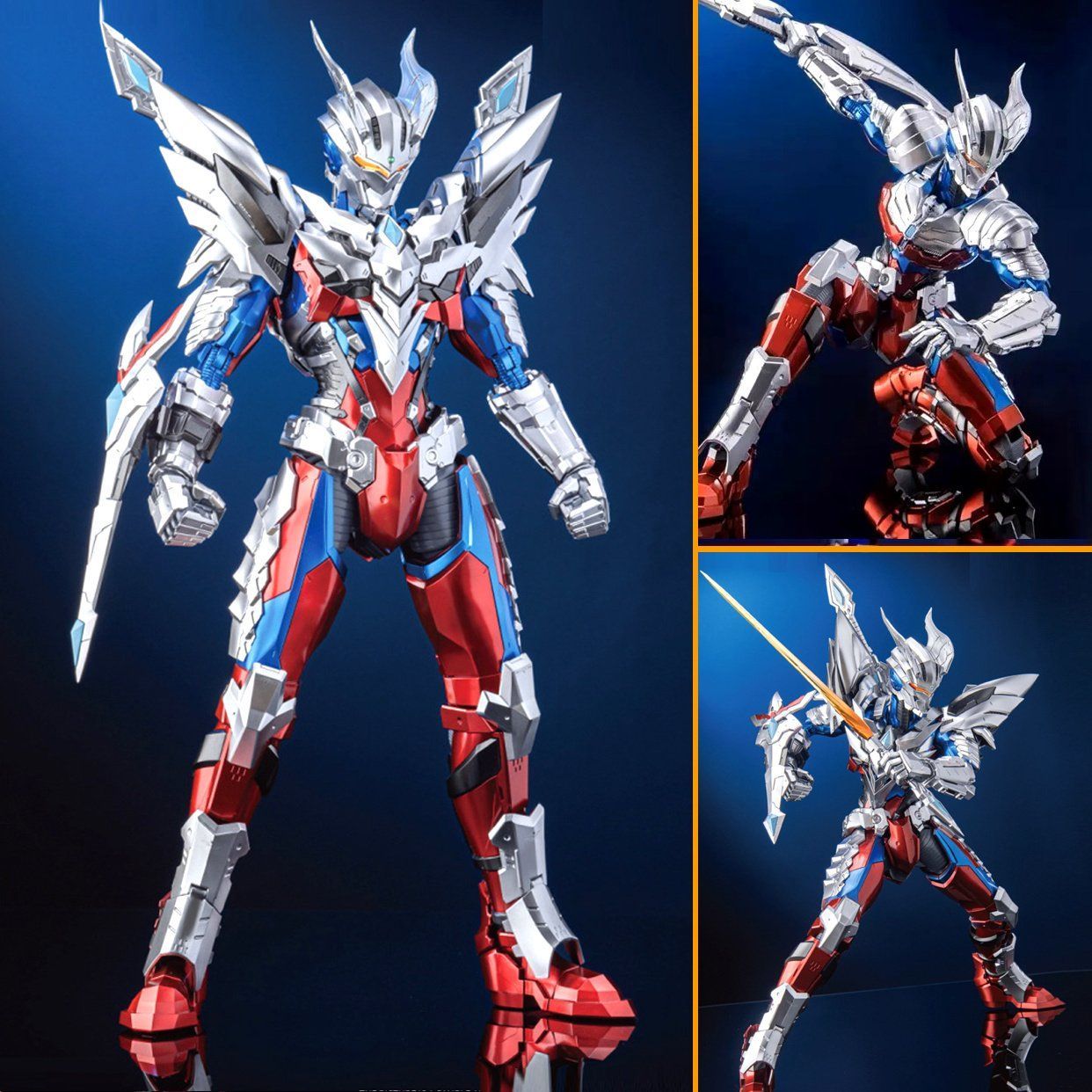 Model Kit Zero Megaman - Ultraman Zero Ultimate Mech Figuur Multi