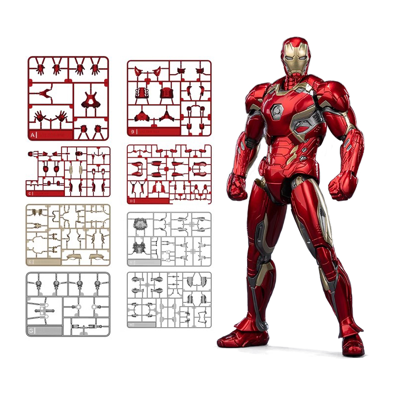 Model Kit Iron Man - Originele Marvel Gemonteerd Model ABS Joint