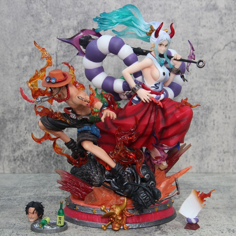 Model Kit Yamato - Bandai One Piece Anime Figuur Ace