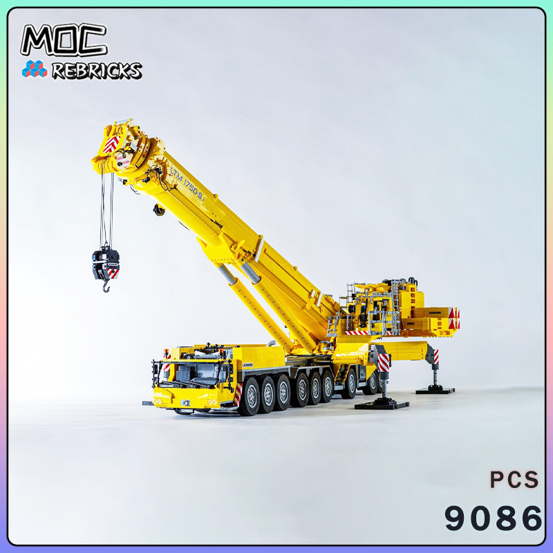 Model Kit Ikaruga - Stad Serie MOC Bricks 1750-9.1 Jib
