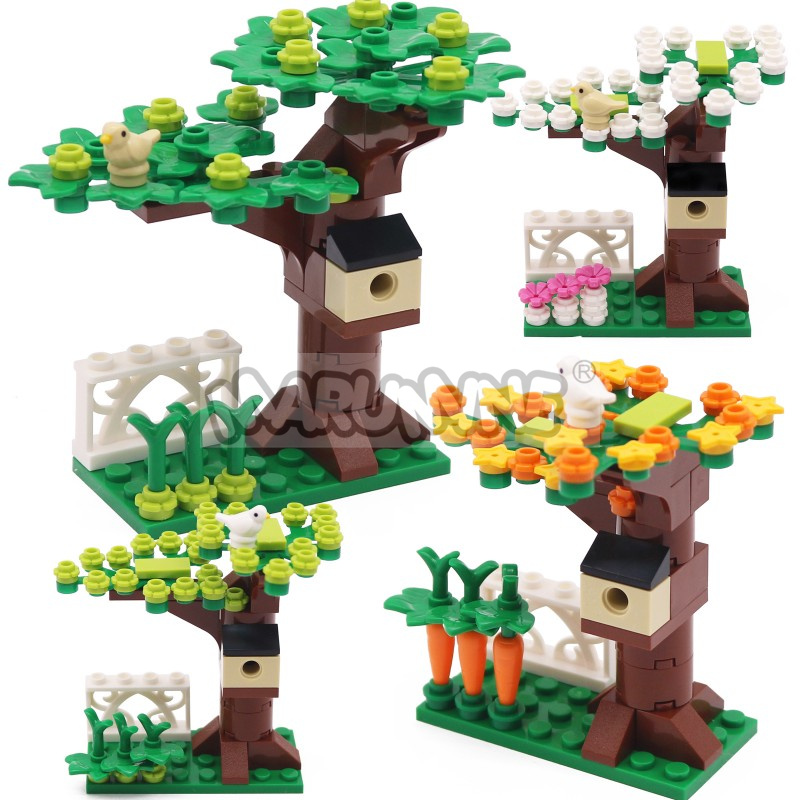 Model Kit Ikaruga - MARUMINE Kleine Deeltjes MOC Bricks Boomhut