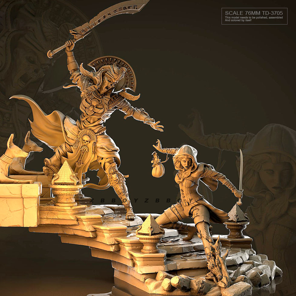 Model Kit Zvezda - 76Mm Resin Model Kits Figuur Kleurloos