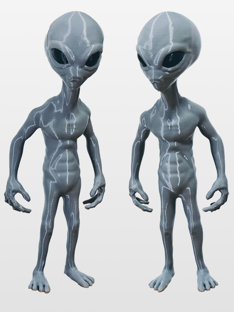Model Kit Ufo - 2025 Nieuwe Roswell UFO Grijs Alien