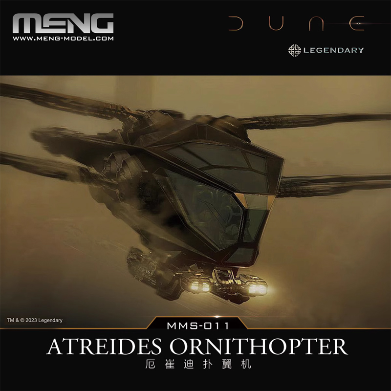 MENG Dune Movie Randapparatuur - Model Kit Glue recensie en prijs
