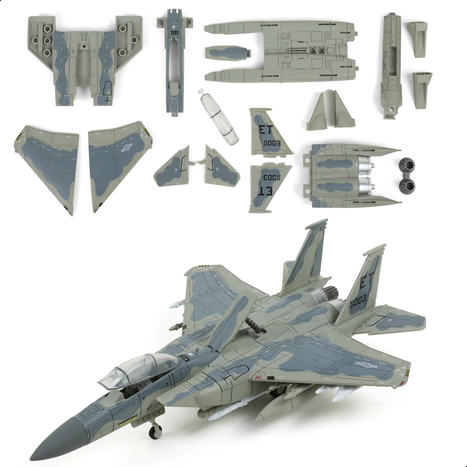 1/72 F-15EX Eagle II Amerikaan - Model Kit Airplane recensie en prijs