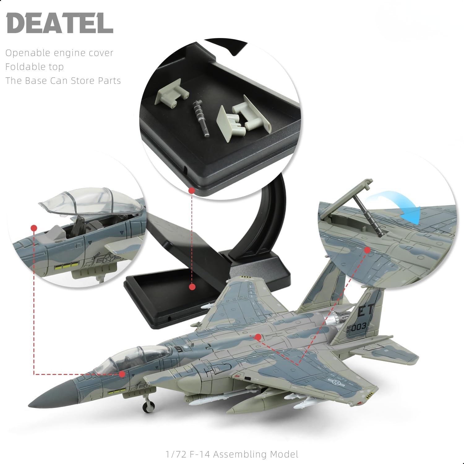 1/72 F-15EX Eagle II Amerikaan - Model Kit Airplane recensie en prijs