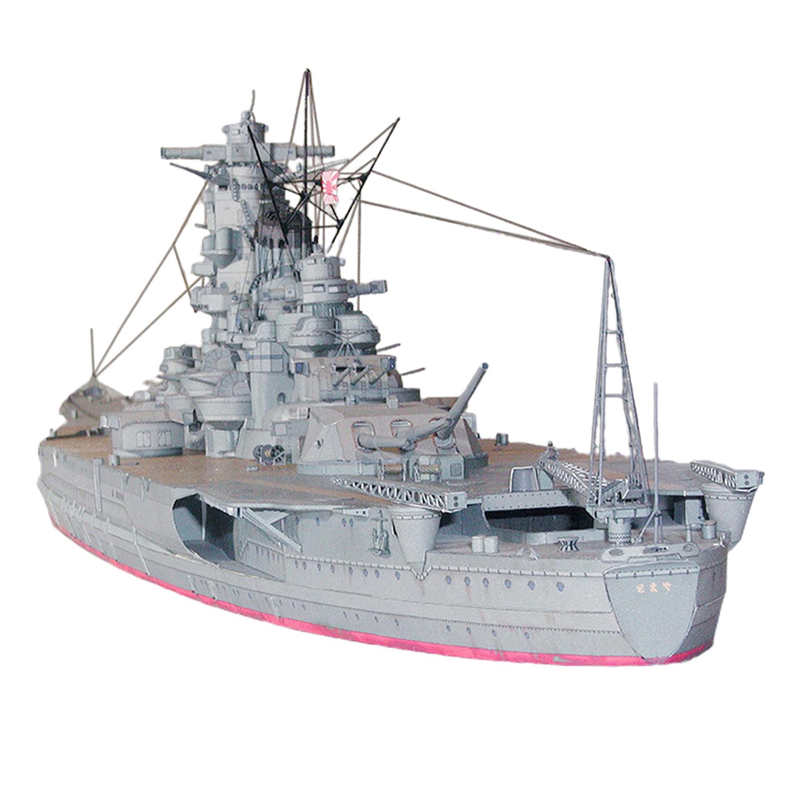 1pc WW2 Yamato Marine Schip Pu - Model Kit Yamato recensie en prijs