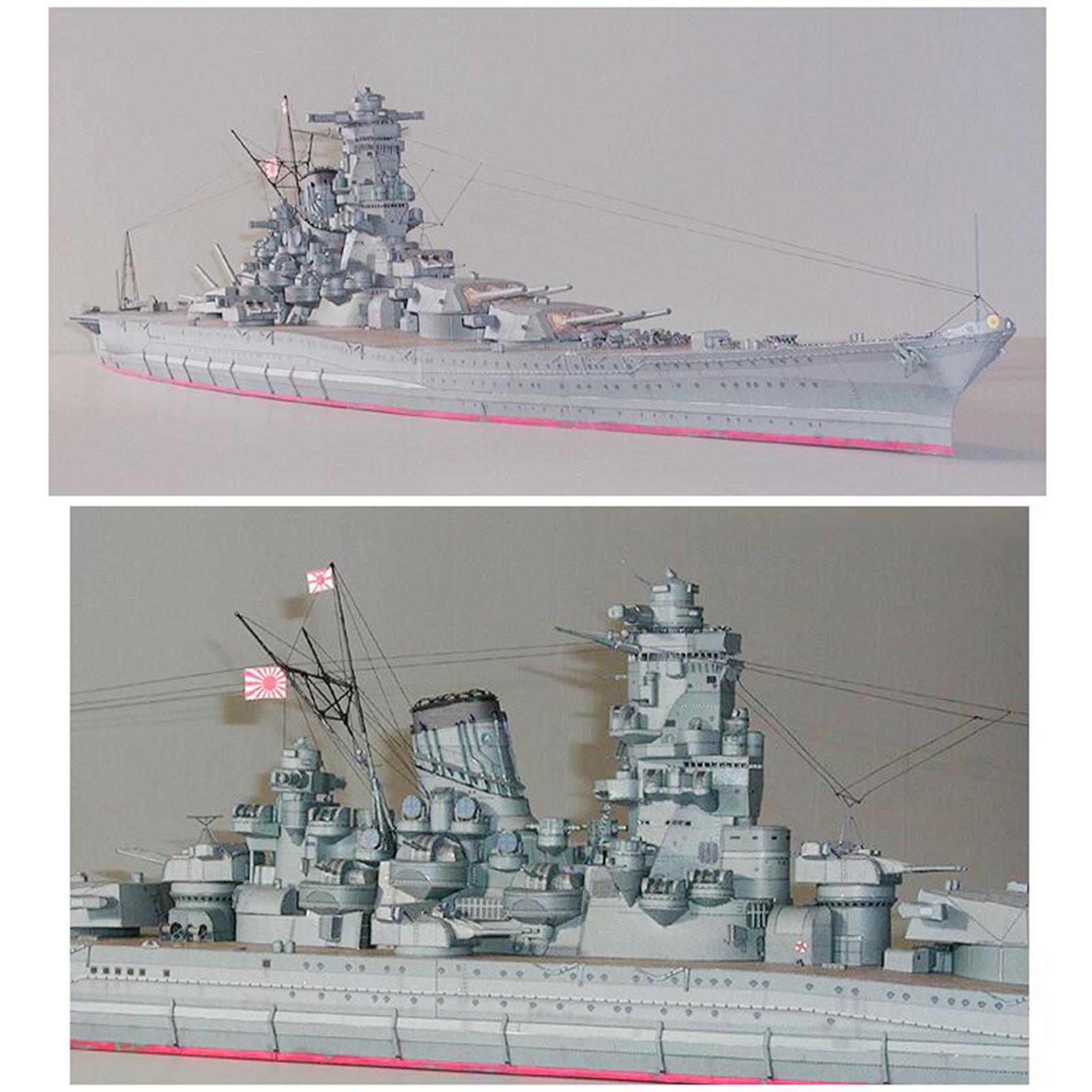 1pc WW2 Yamato Marine Schip Pu - Model Kit Yamato recensie en prijs