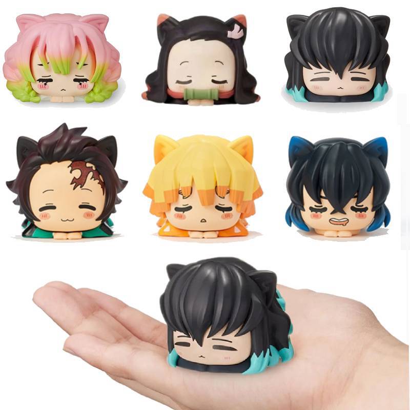 6-delige set Anime Demon Slaye - Model Kit Zenitsu recensie en prijs