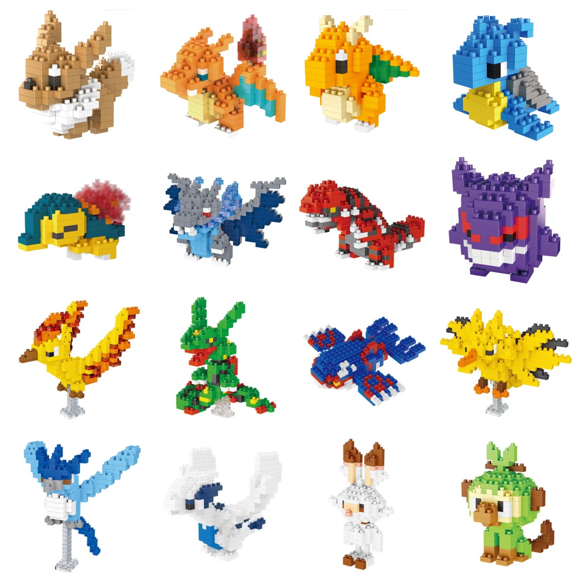 Pokemon Kleine Blokken Nanoblo - Model Kit Rayquaza recensie en prijs