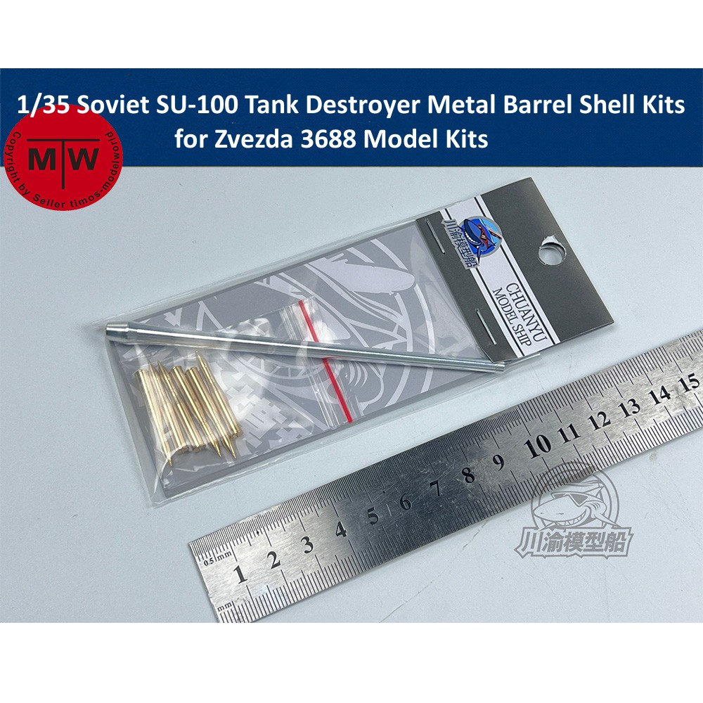 1/35 Schaal Sovjet SU-100 Tank - Model Kit Zvezda recensie en prijs