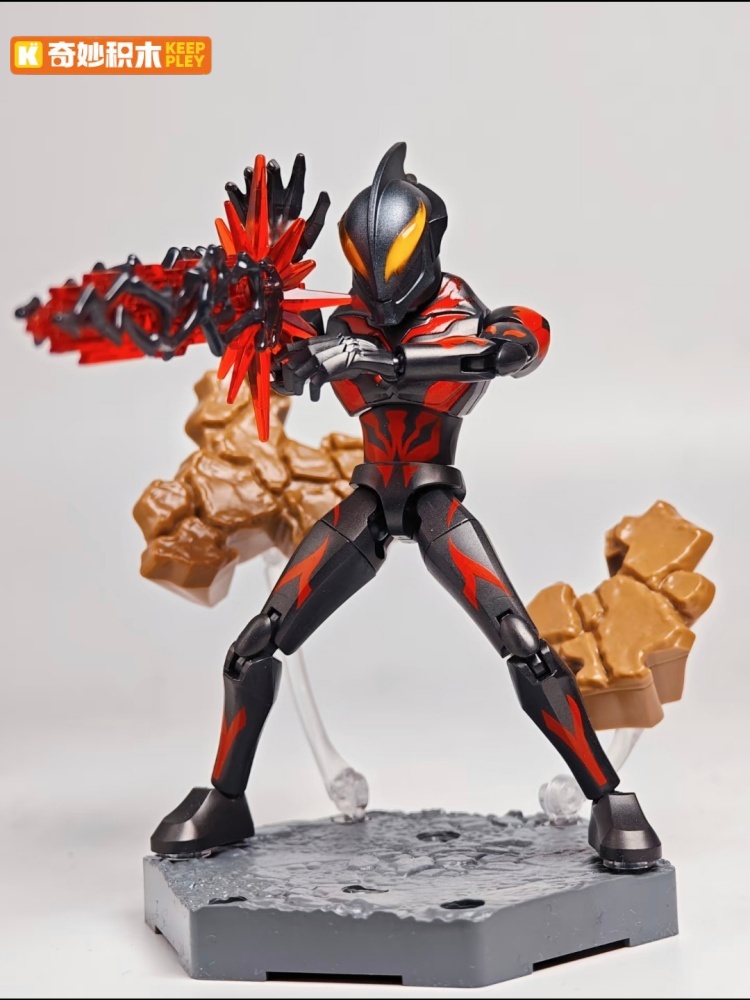 Originele Keeppley Ultraman Ze - Model Kit Zero Megaman recensie en prijs