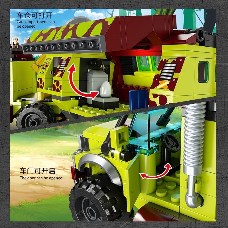 Jurassic Dinosaur T-Rex Truck  - Model Kit Jurassic Park recensie en prijs