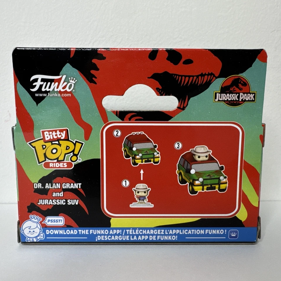 Funko Bitty Pop Jurassic Park  - Model Kit Jurassic Park recensie en prijs