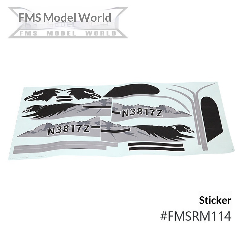 FMS RC Vliegtuig Decals Voor 1 - Model Kit Land Rover recensie en prijs