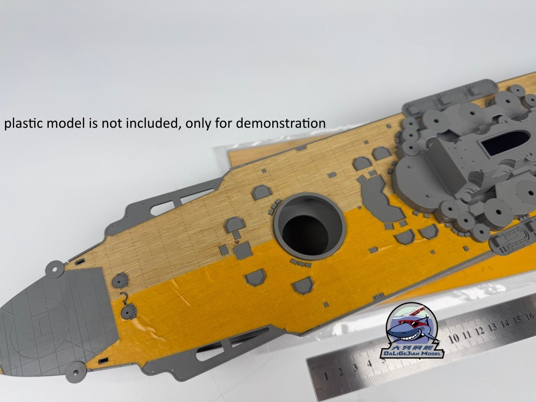 1/350 Schaal Houten Dek Masker - Model Kit Yamato recensie en prijs