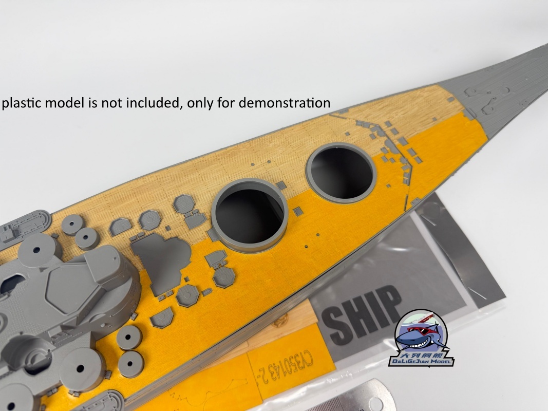 1/350 Schaal Houten Dek Masker - Model Kit Yamato recensie en prijs