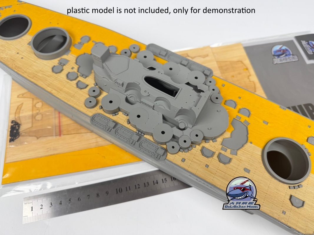 1/350 Schaal Houten Dek Masker - Model Kit Yamato recensie en prijs