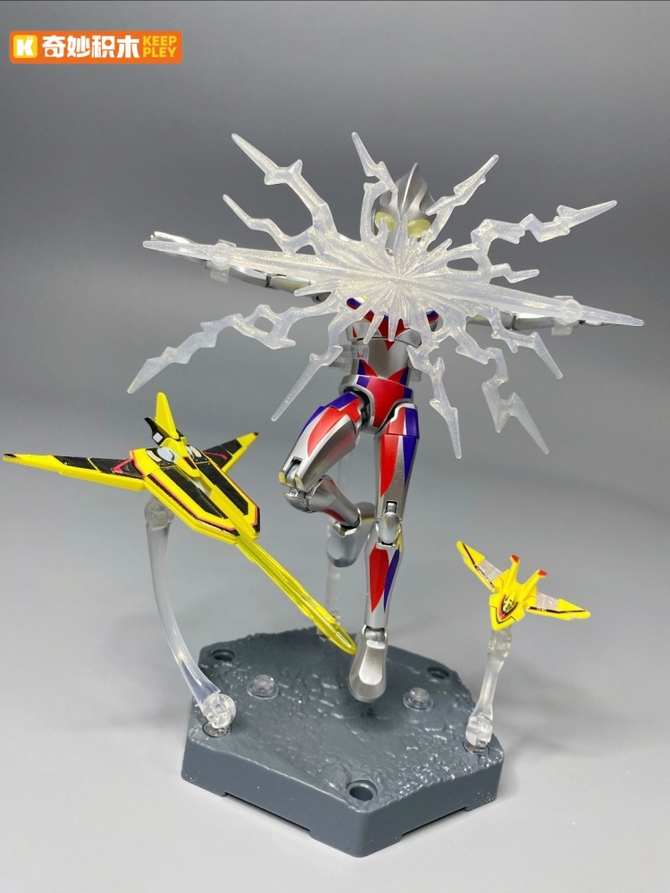 Nieuwe Keeppley Ultraman Zero  - Model Kit Zero Megaman recensie en prijs