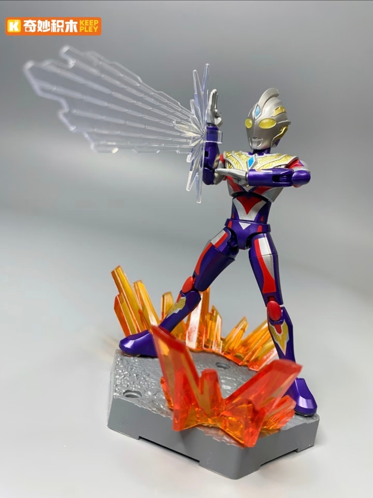 Nieuwe Keeppley Ultraman Zero  - Model Kit Zero Megaman recensie en prijs