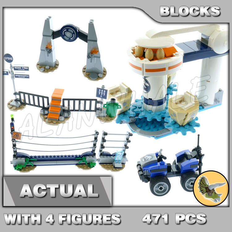 471pcs Jurassic World Tricerat - Model Kit Jurassic Park recensie en prijs