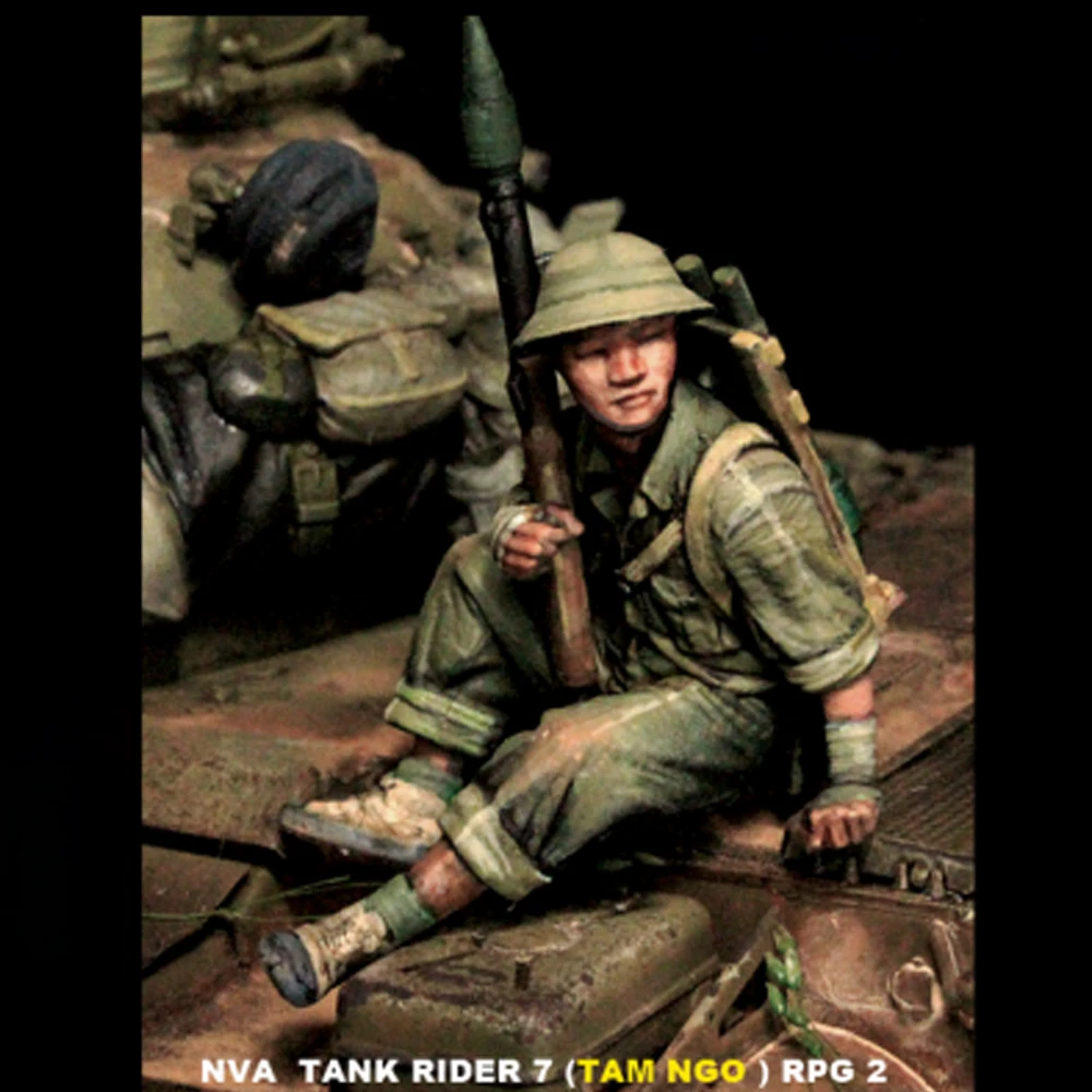 1/35 NVA Tank RIDER 7, RPD 2,  - Model Kit Figures recensie en prijs