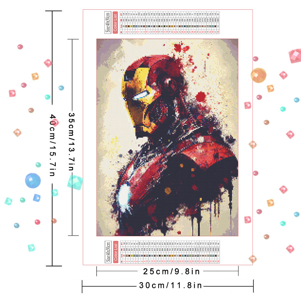 Marvel DIY Diamond Painting Se - Model Kit Iron Man recensie en prijs