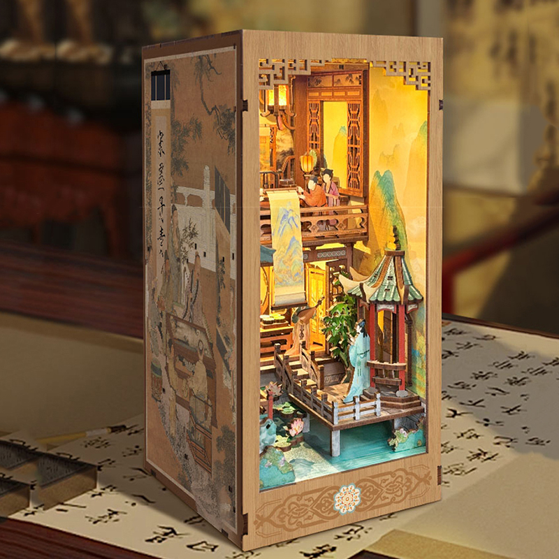 DIY houten boekenhoekje plank  - Model Kit Glue recensie en prijs
