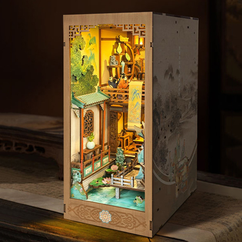 DIY houten boekenhoekje plank  - Model Kit Glue recensie en prijs