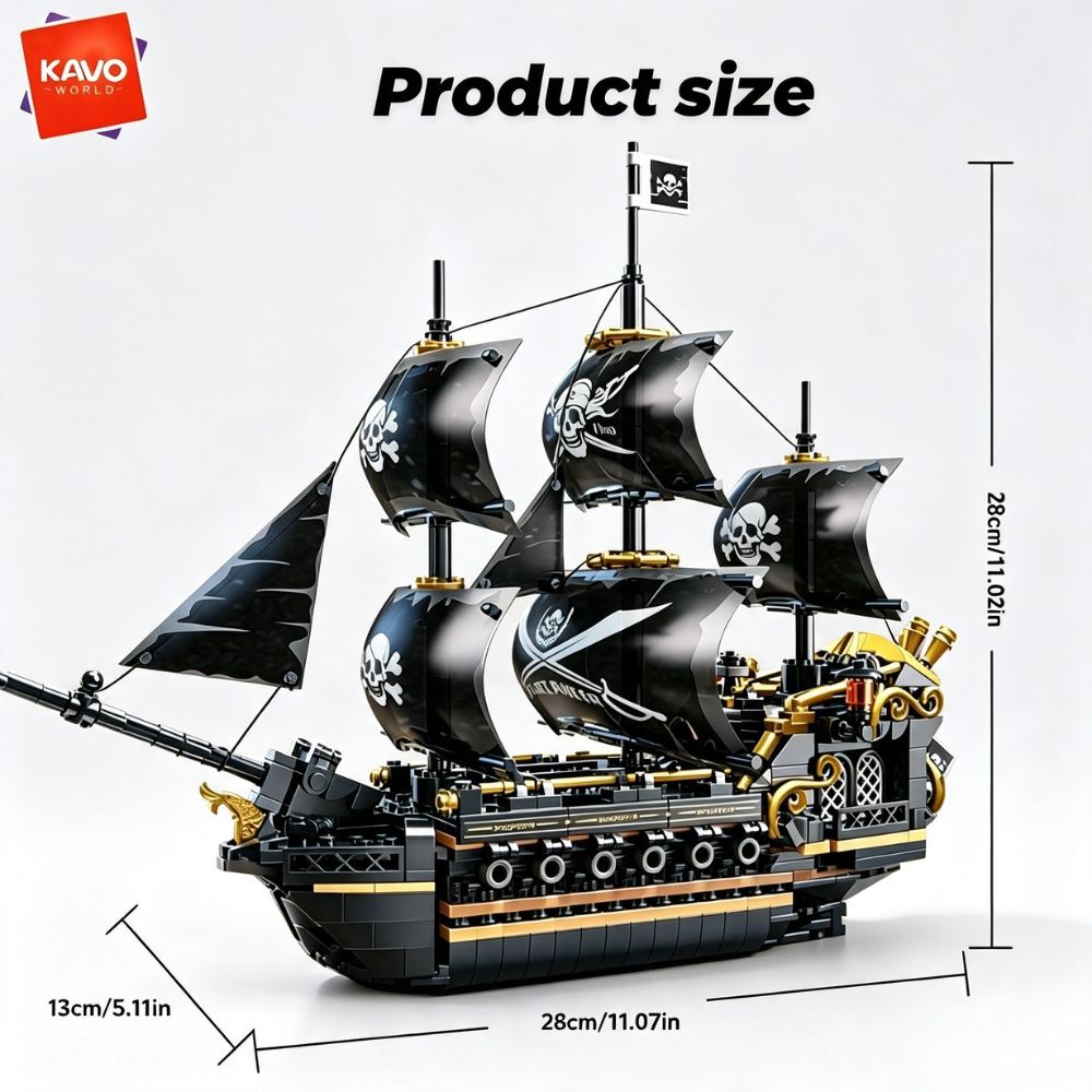 KAVOWORLD 801-delige Zwarte Ze - Model Kit Ikaruga recensie en prijs