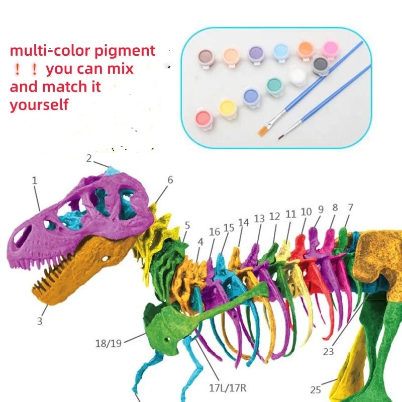Grote DIY Dinosaurus Skelet Sp - Model Kit Jurassic Park recensie en prijs