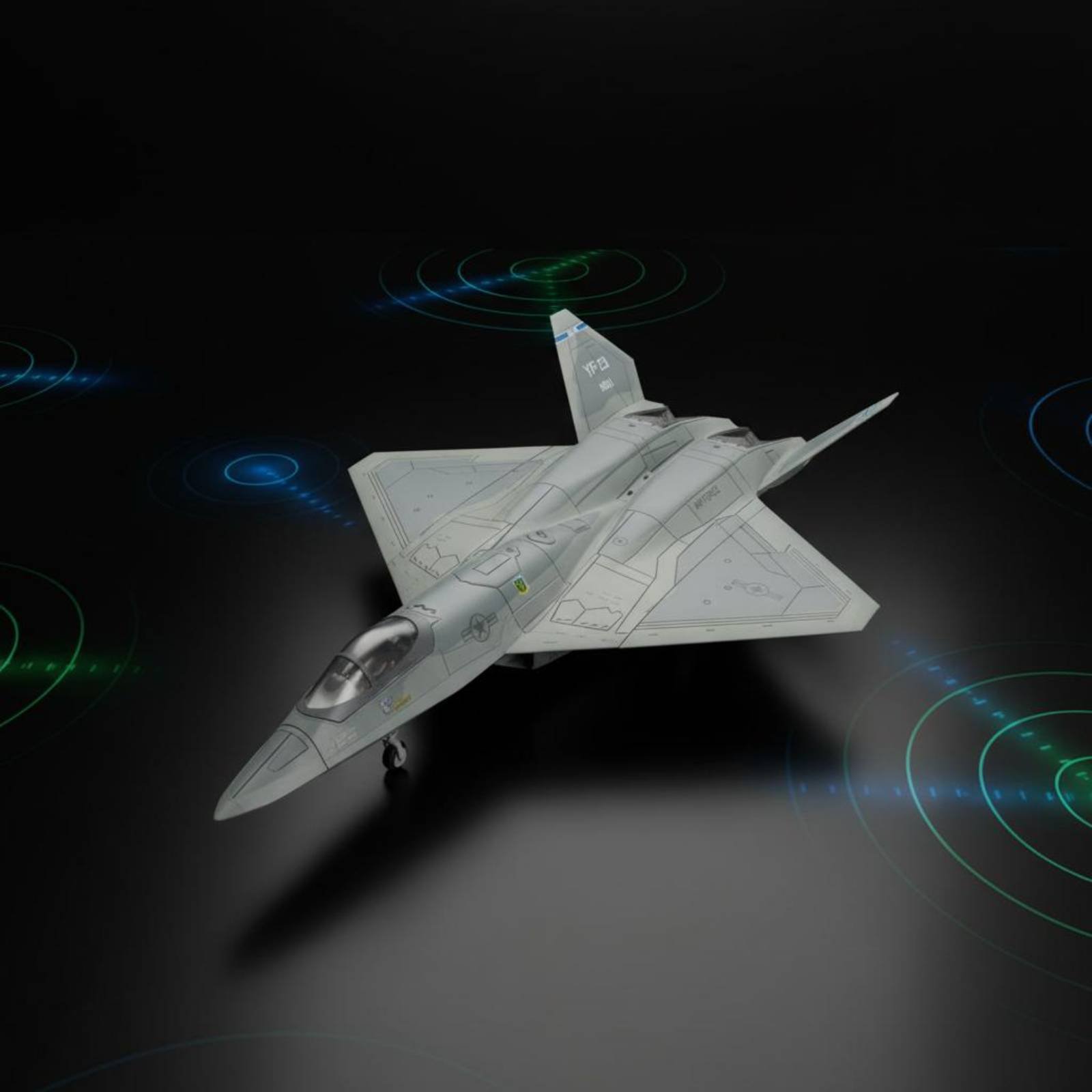 YF-23 Modelvliegtuig Glueno-Gl - Model Kit Glue recensie en prijs