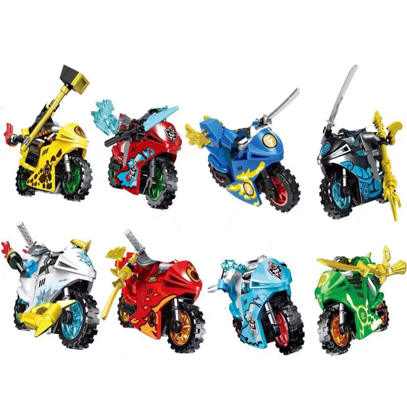 Ninja Figuren Motorfiets Bouws - Model Kit Ikaruga recensie en prijs