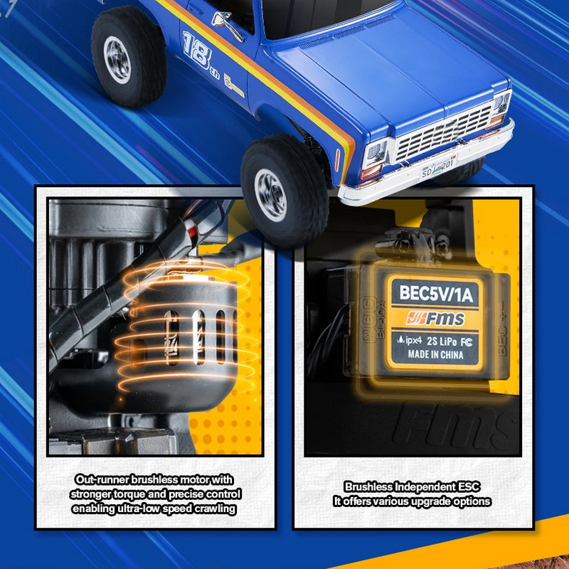 FMS FCX18/24 Upgrade naar Out- - Model Kit Runner Organizer recensie en prijs