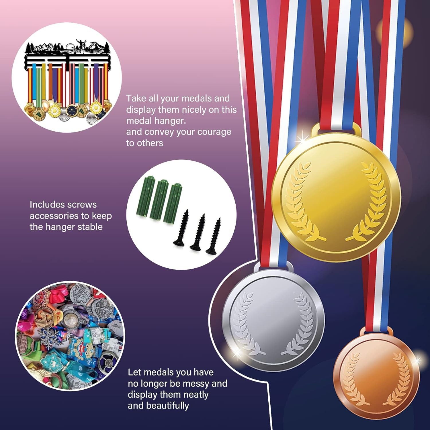 Awards Display Plank Medailleh - Model Kit Runner Organizer recensie en prijs