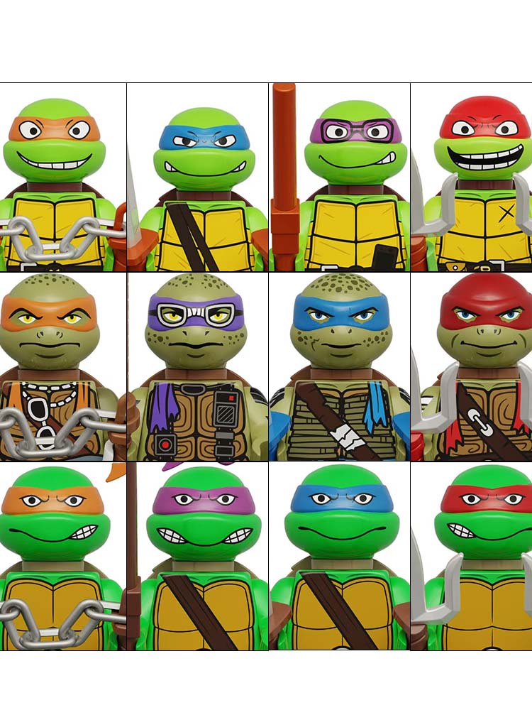 4 stuks 8 stuks Turtle Movie N - Model Kit Ninja recensie en prijs