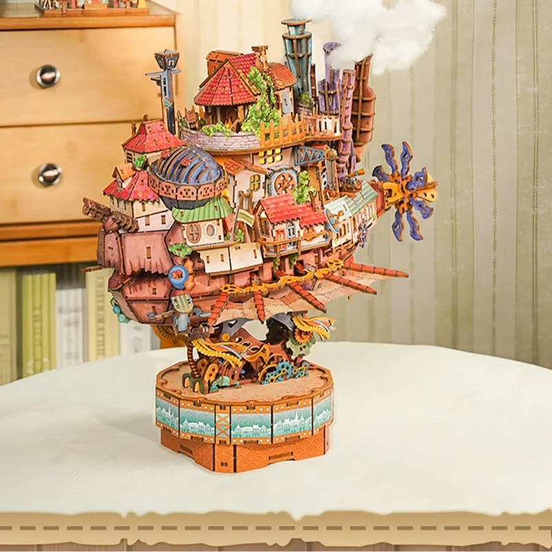 Echte reisboot Howl's Moving C - Model Kit Ikaruga recensie en prijs